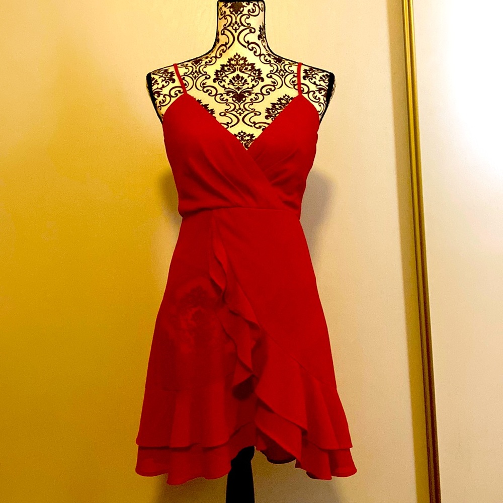 Red dress